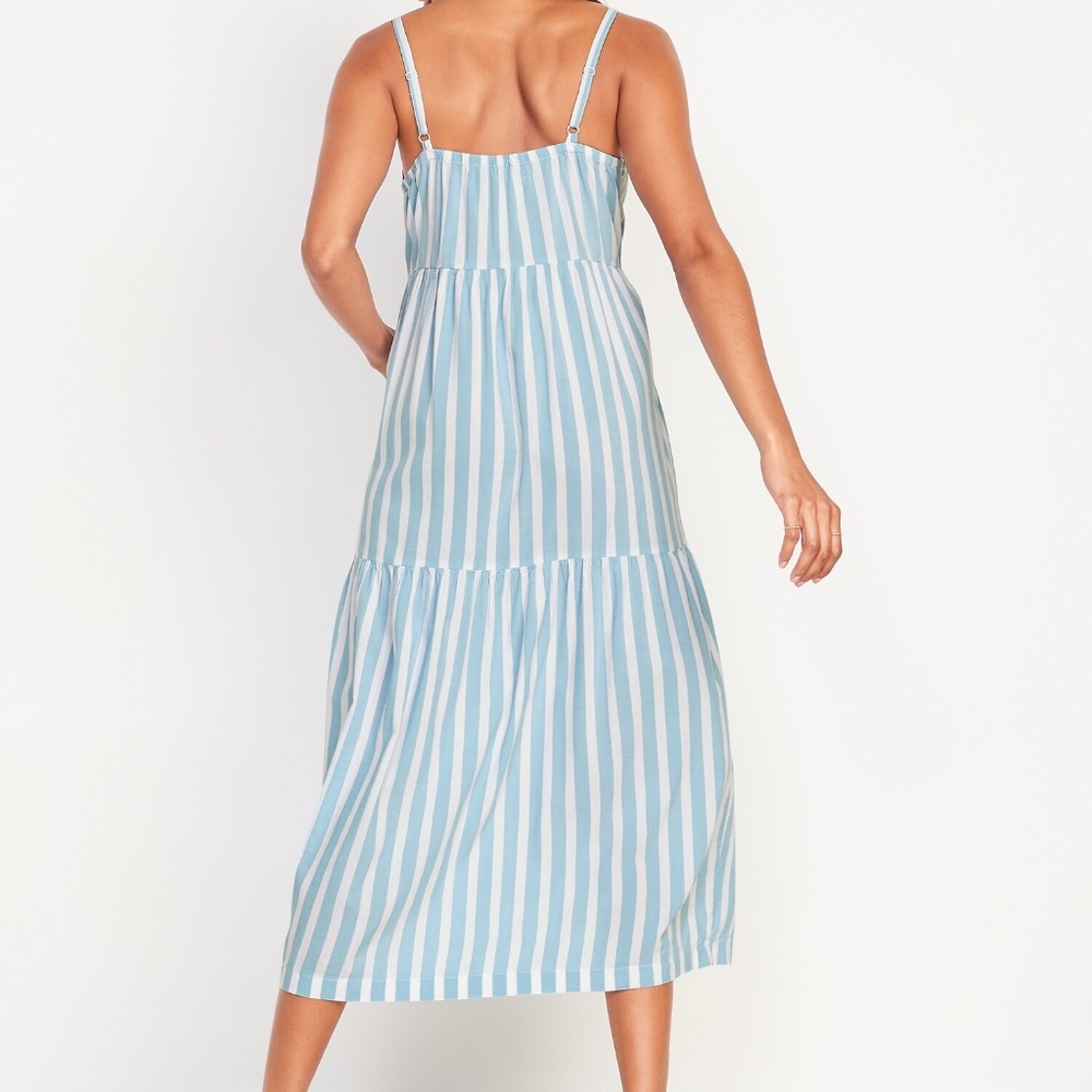 Old Navy Striped Maxi Cami Swing Dress - Picture 7 of 7